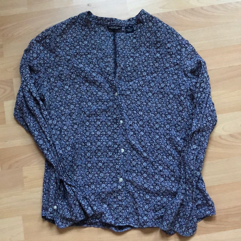 American eagle button up